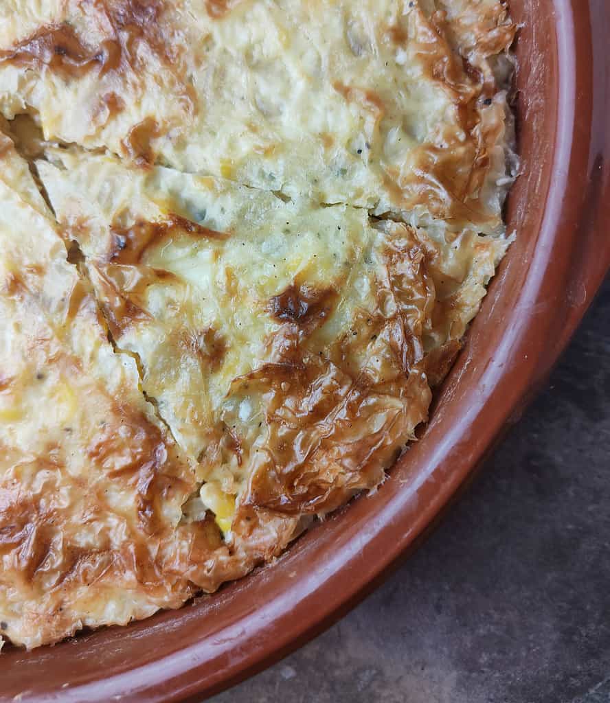best cabbage pie with phyllo pastry