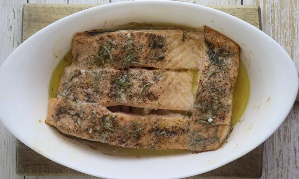 baked salmon fillets for pasta alla salmone